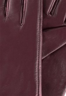 Semiline Woman's Women Leather Antibacterial Gloves P8212 5