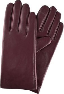 Semiline Woman's Women Leather Antibacterial Gloves P8212 2