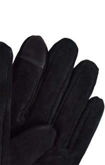 Semiline Woman's Women Suede Antibacterial Gloves P8204 7