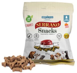 Serrano pamlsky pre psy pečeňove 100 g