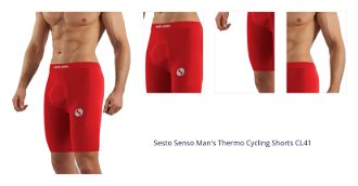 Sesto Senso Man's Thermo Cycling Shorts CL41 1