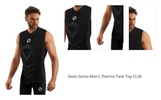Sesto Senso Man's Thermo Tank Top CL38 1
