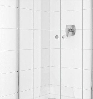 Set sprchovacieho kúta a vaničky, štvrťkruh 80x80 cm Multi Basic SIKOBKMUS80CRT 5