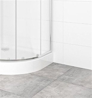 Set sprchovacieho kúta a vaničky, štvrťkruh 90x90 cm Multi Basic SIKOBKMUS90CRCH 9