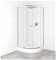 Set sprchovacieho kúta a vaničky, štvrťkruh 90x90 cm Multi Basic SIKOBKMUS90CRT