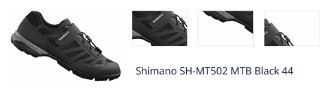 Shimano SH-MT502 MTB Black 44 Pánska cyklistická obuv 1