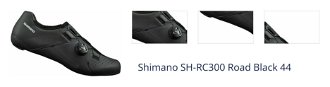 Shimano SH-RC300 Road Black 44 Pánska cyklistická obuv 1