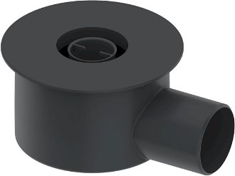 Sifón Tece Drainline plast černá 650002
