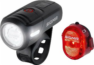 Sigma Aura Black 45 lux Cyklistické svetlo