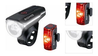 Sigma Aura Black 60 lux Cyklistické svetlo 3