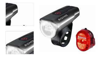 Sigma Aura Black 60 lux Cyklistické svetlo 4