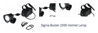 Sigma Buster 2000 lm Black Cyklistické svetlo 1