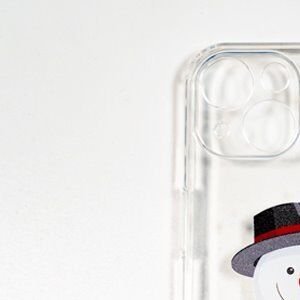 Silikónové puzdro pre Apple iPhone 13 s vianočným motívom 6