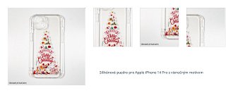 Silikónový zadný kryt SBS Vanity Cover pre pre Apple iPhone 14 Pro s vianočným motívom 1