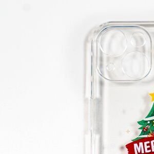 Silikónové puzdro pre Apple iPhone 14 Pro s vianočným motívom 6