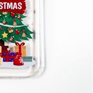 Silikónové puzdro pre Apple iPhone 14 Pro s vianočným motívom 9