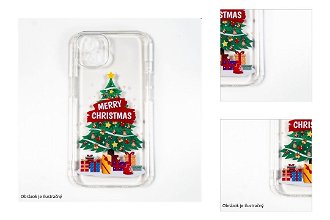 Silikónové puzdro pre Apple iPhone 14 Pro s vianočným motívom 3