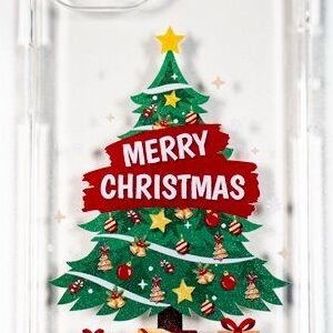 Silikónové puzdro pre Apple iPhone 14 Pro s vianočným motívom 5