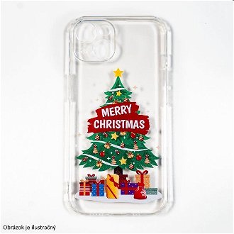 Silikónové puzdro pre Apple iPhone 14 Pro s vianočným motívom