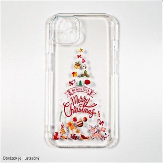 Silikónové puzdro pre Apple iPhone 14 s vianočným motívom