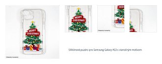 Silikónové puzdro pre Samsung Galaxy A53 s vianočným motívom 1