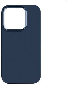 Silikónový zadný kryt FIXED MagFlow s Magsafe pre Apple iPhone 15 Pro Max, modrá