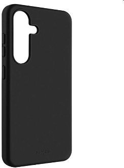 Silikónový zadný kryt FIXED MagFlow s Magsafe pre Samsung Galaxy S24, čierna