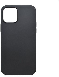 Silikónový kryt MobilNET pre Apple iPhone 12/12 Pro, čierny