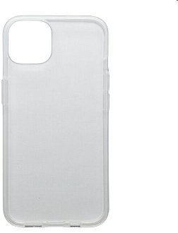 Silikónový kryt MobilNET pre Apple iPhone 13, transparentný