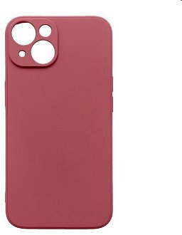 Silikónový kryt MobilNET pre Apple iPhone 14, červený