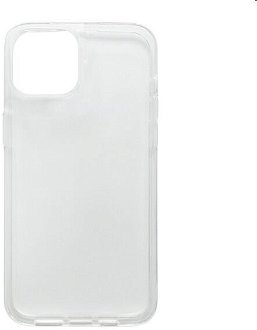 Silikónový kryt MobilNET pre Apple iPhone 15, transparentný