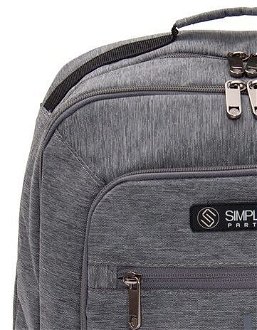 SimpleCarry Batoh na notebook 15,6'' MK6M - šedá 6