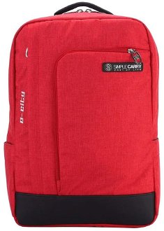 SimpleCarry Městský batoh E-City 2 - červená