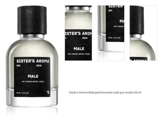 Sister's Aroma Male parfumovaná voda pre mužov 50 ml 1