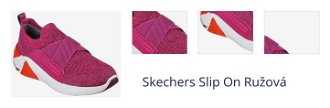 Skechers Slip On Ružová 1