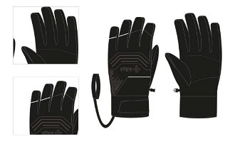 Ski gloves Kilpi SKIMI-U Black 4