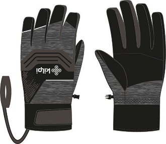 Ski Gloves Kilpi SKIMI-U Dark Grey 2