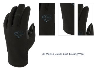 Ski Merino Gloves Eska Touring Wool 1