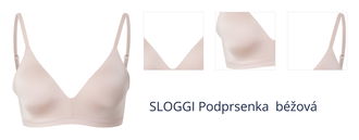 SLOGGI Podprsenka 'WOW Comfort 2.0'  béžová 1