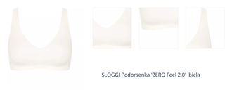 SLOGGI Podprsenka 'ZERO Feel 2.0'  biela 1