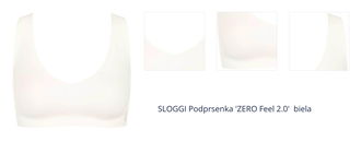 SLOGGI Podprsenka 'ZERO Feel 2.0'  biela 1