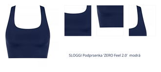 SLOGGI Podprsenka 'ZERO Feel 2.0'  modrá 1