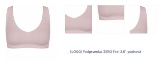 SLOGGI Podprsenka 'ZERO Feel 2.0'  púdrová 1