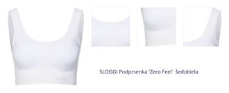 SLOGGI Podprsenka 'ZERO Feel'  biela 1