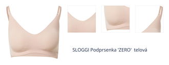 SLOGGI Podprsenka 'ZERO Microfibre 2.0 H'  telová 1