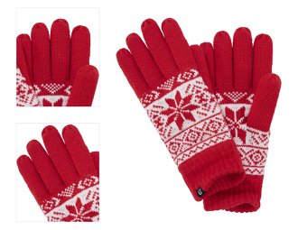 Red Snow Gloves 4