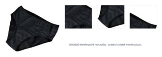 SNUGGS Menštruačné nohavičky - stredná a slabá menštruácia L 1