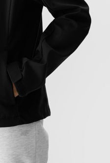 Dámska vetruodolná softshellová bunda s membránou 5000 - čierna 9