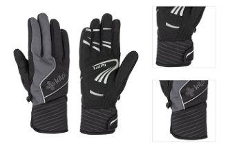 Softshell gloves Kilpi NEVIL-U black 3