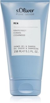 s.Oliver Pure Sense sprchový gél a šampón 2 v 1 pre mužov 150 ml